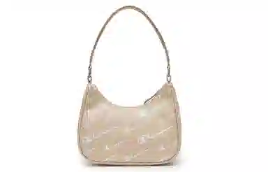 Champion Mono Shoulder Bag Black/Wheat