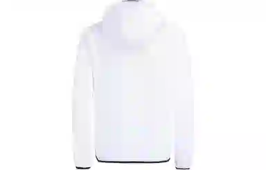 Emporio Armani Logo Zip Jacket White