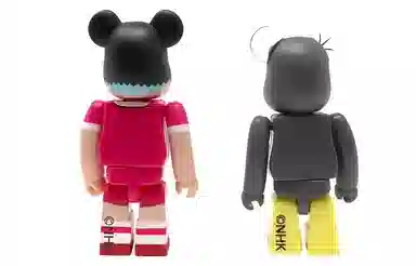 BE@RBRICK Chiko-Chan & Kyoe-Chan 100%+100%