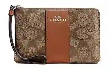 COACH Corner Zip Wristlet 16