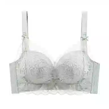 欧迪芬 舒适小胸聚拢显大无钢圈侧收收副乳防下垂性感蕾丝文胸 女款