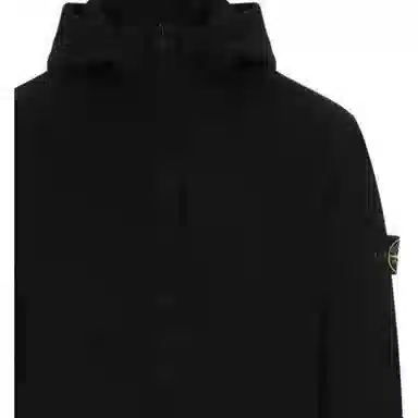 Stone Island Black Hooded Jacket