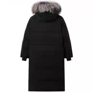 太平鸟 连帽长款御寒面包羽绒服 女款