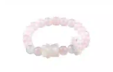 金瑞邦 简单百搭 显白精致 小熊 小众设计 轻奢 可爱高档 水逆退散 上岸考研 转运来福 招财进宝 精准桃花#好运 水晶 手串 女款