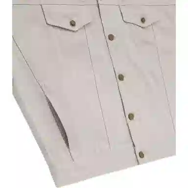 Fear of God Essentials Silver Cloud Denim Jacket