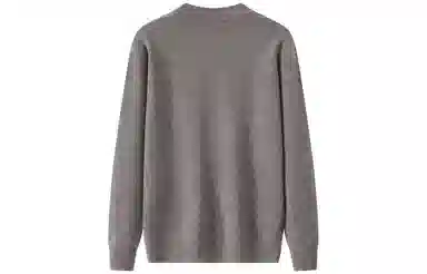 恒源祥 加厚半高领四平提花毛衣 男款