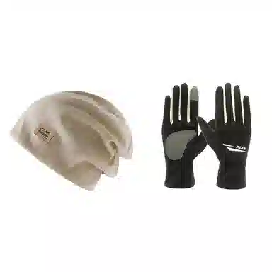 匹克 秋冬季保暖护耳潮流嘻哈风堆堆帽户外出行防寒 聚酯纤维 绒线帽 男女同款情侣款