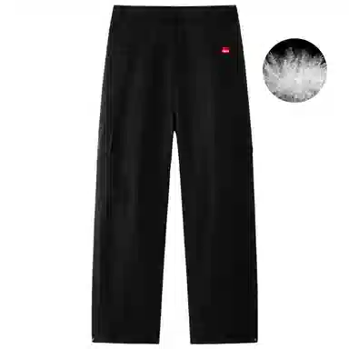 Coca-Cola Embroidered Down Pants Black
