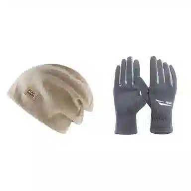 匹克 秋冬季保暖护耳潮流嘻哈风堆堆帽户外出行防寒 聚酯纤维 绒线帽 男女同款情侣款