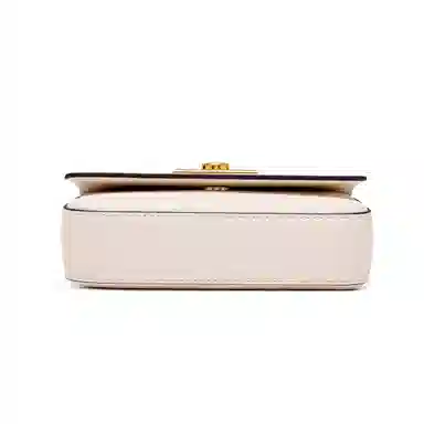 梦特娇 时尚简约精致潮流 牛皮 小方包手提单肩包斜挎包 常规 女款 黑色/白色/芥末绿