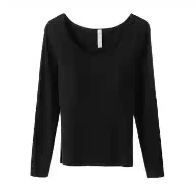 内在密码 带胸垫加绒大圆领内搭外穿显瘦打底衣秋冬保暖内衣 女款