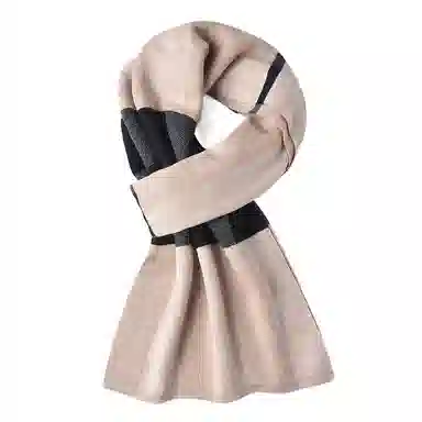 【礼赠保暖佳品】 啄木鸟 【精装】时尚百搭英伦风围脖秋冬季加厚保暖防寒含羊毛针织 围巾 男女同款情侣款