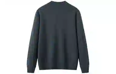 恒源祥 加厚半高领提花针织毛衣 男款