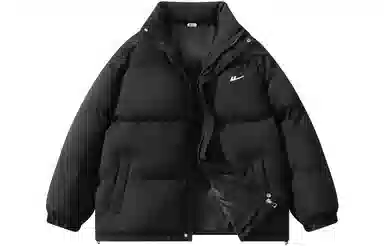 Warrior Basic Retro Lettering Cotton Jacket