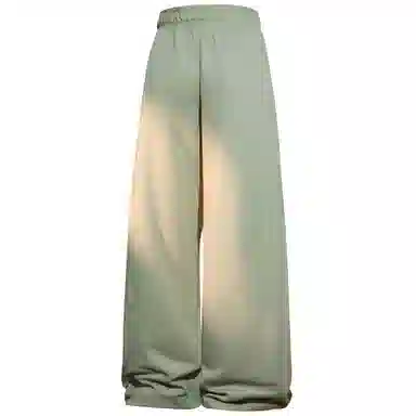 王者荣耀 鲁班七号星空梦想款 内里保暖加绒加厚直筒阔腿长裤宽松百搭亲肤舒适字母印花潮流个性学院风休闲裤 男女同款