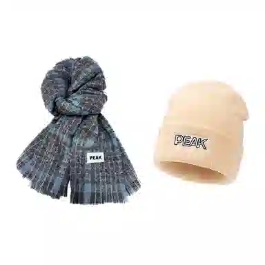 匹克 潮流必备  全方位 保暖防风 绒线围巾 男女同款情侣款