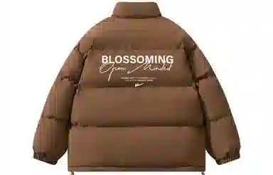 Warrior Basic Retro Lettering Cotton Jacket