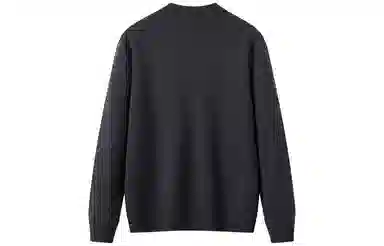 恒源祥 加厚半高领提花针织毛衣 男款