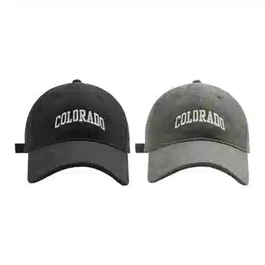 韩版刺绣大头围显脸小 棉 鸭舌帽 男女同款情侣款 多色