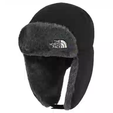 The North Face Logo Beanie Black