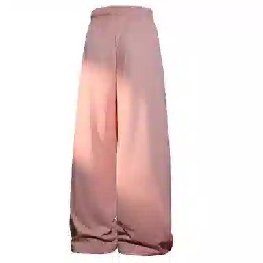 王者荣耀 鲁班七号星空梦想款 内里保暖加绒加厚直筒阔腿长裤宽松百搭亲肤舒适字母印花潮流个性学院风休闲裤 男女同款