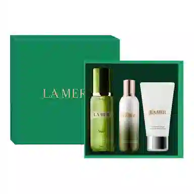 海蓝之谜 精萃水乳璀璨净澈洁面泡沫三件护肤套装 补水保湿 专柜礼盒