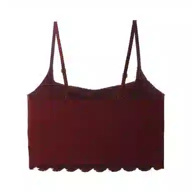 内在密码 纯色自带胸垫磨毛轻保暖聚拢防下垂收副乳无痕磨毛舒适吊带 女款