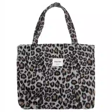 TOMATO&POTATO Leopard Tote