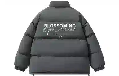 Warrior Basic Retro Lettering Cotton Jacket