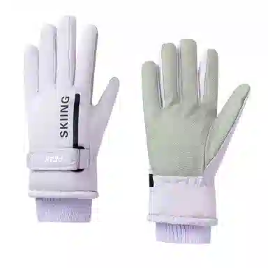 匹克 冬季防寒保暖户外骑行滑雪跑步加绒加厚防泼水可触屏 聚酯纤维 运动手套 男女同款情侣款