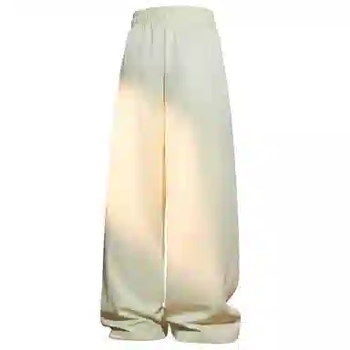 王者荣耀 鲁班七号星空梦想款 内里保暖加绒加厚直筒阔腿长裤宽松百搭亲肤舒适字母印花潮流个性学院风休闲裤 男女同款