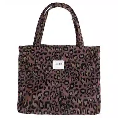 TOMATO&POTATO Leopard Tote