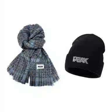 匹克 潮流必备  全方位 保暖防风 绒线围巾 男女同款情侣款