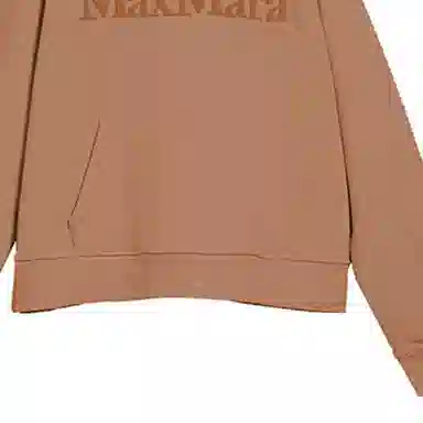 'S MAX MARA Hoodie Camel