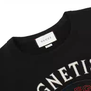 GUCCI Tiger Head Knit Sweater Black