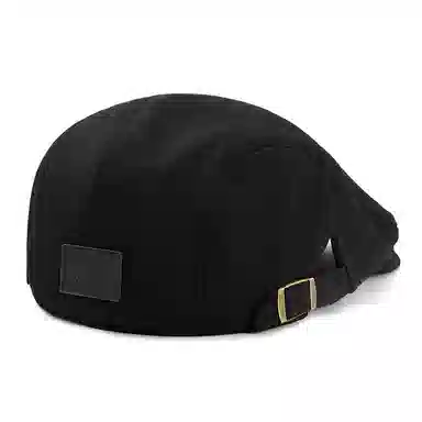 肯默 秋冬内里加绒保暖 品牌车标 复古百搭 棉 贝雷帽 男女同款情侣款