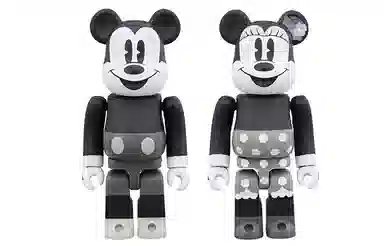 BE@RBRICK Mickey Mouse Minnie Mouse