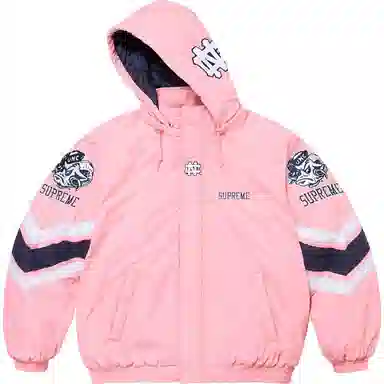 Supreme x Mitchell & Ness Hooded Stadium Jacket