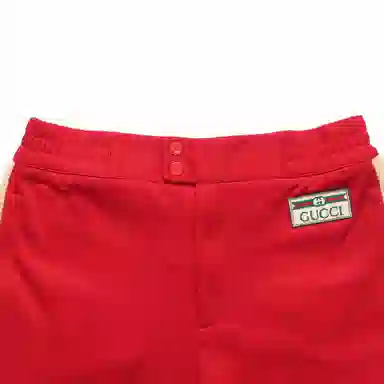 GUCCI Jogger Pants Red