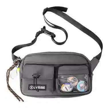 垣途者 街头潮流单肩包时尚运动骑行背包 尼龙 斜挎包 常规 男女同款情侣款 多色