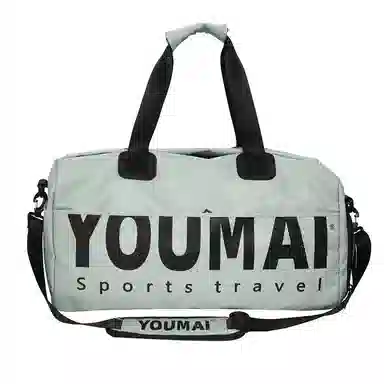 行途 短途旅行包大容量出差旅游便携包手提行李包干湿分离潮 尼龙 健身包 中号 男女同款情侣款 粉色/红色/绿色/卡其色/黑色