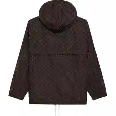 CELINE SS21 Logo Windbreaker Hoodie Black