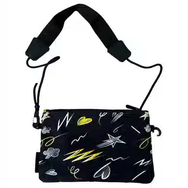 adidas neo x Disney Zip Pouch Black