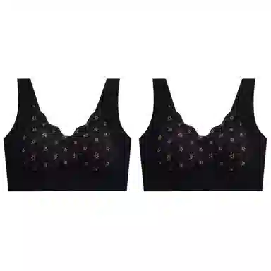 俞兆林 亲肤大胸显小无钢圈收副乳上托聚拢防下垂无痕文胸 女款 组合装