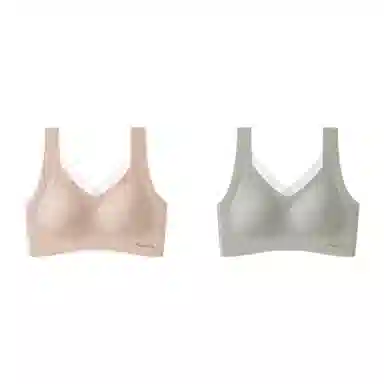 俞兆林 防下垂收副乳无钢圈亲肤无痕聚拢上托美背柔软舒适文胸 女款 组合装