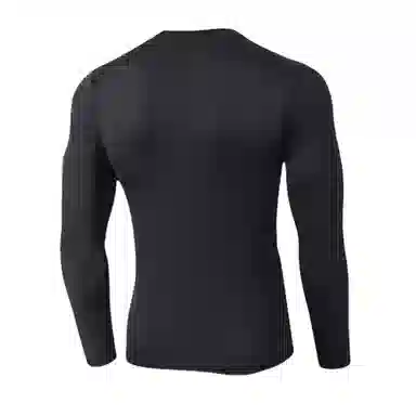 浪莎 长袖速干户外跑步运动吸湿排汗健身衣 男款