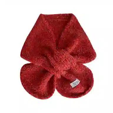 啄木鸟 羊毛韩系时尚百搭保暖加厚防寒百变氛围感显肤白针织 羊毛 绒线围巾 男女同款情侣款