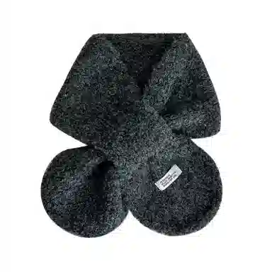 啄木鸟 羊毛韩系时尚百搭保暖加厚防寒百变氛围感显肤白针织 羊毛 绒线围巾 男女同款情侣款