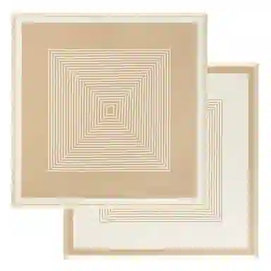 上海故事 秋冬季双面双色洋气旅游外出防寒保暖围脖外搭提花 聚酯纤维 披肩 女款