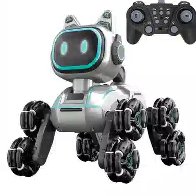 星珀乐 电动八轮机械狗 机器狗 特技变形狗 手势感应手表 遥控玩具